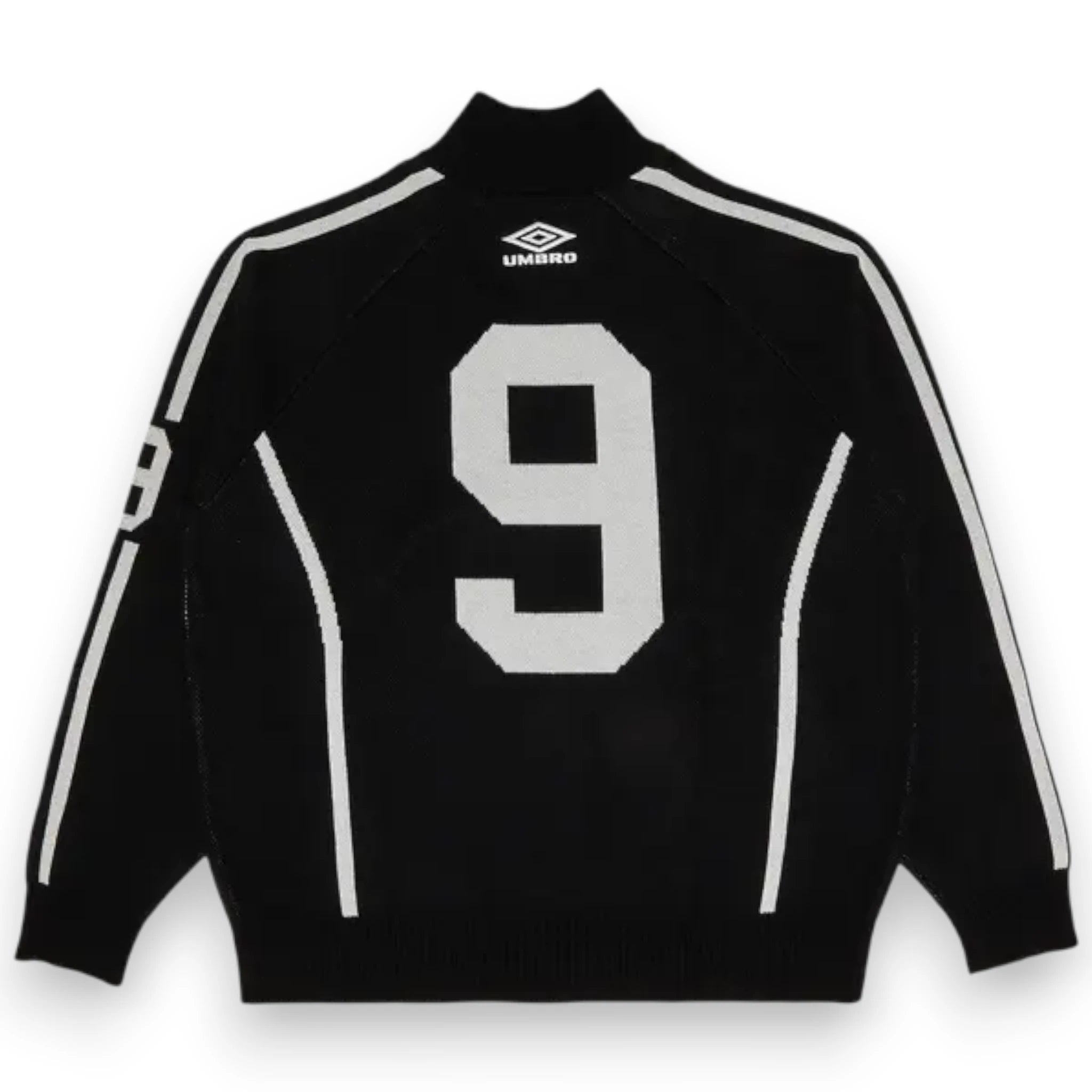 SUPREME x UMBRO ZIP UP SWEATER BLACK