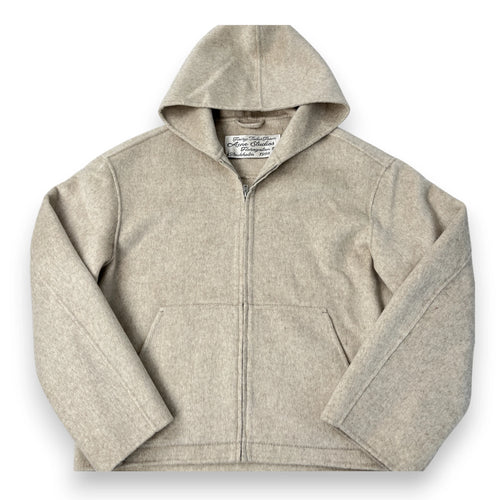 ACNE STUDIOS CASHMERE ZIP-UP JACKET