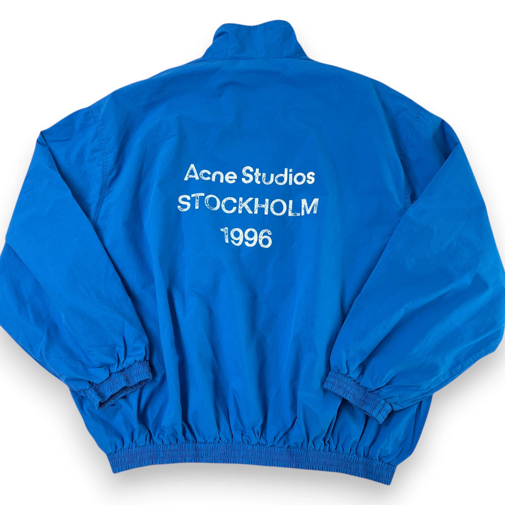 ACNE STUDIOS LOGO ZIP-UP JACKET 'Bright Blue'