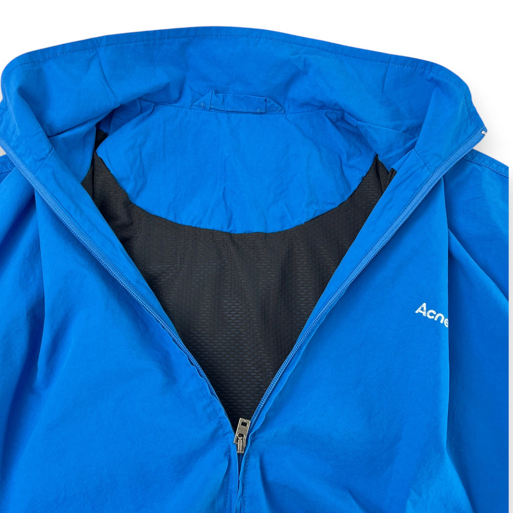 ACNE STUDIOS LOGO ZIP-UP JACKET 'Bright Blue'