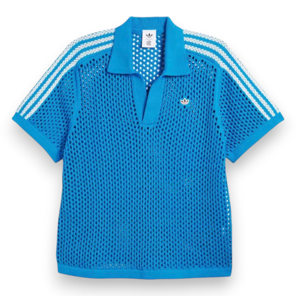 ADIDAS x EDISON CHEN CROCHET POLO SHIRT