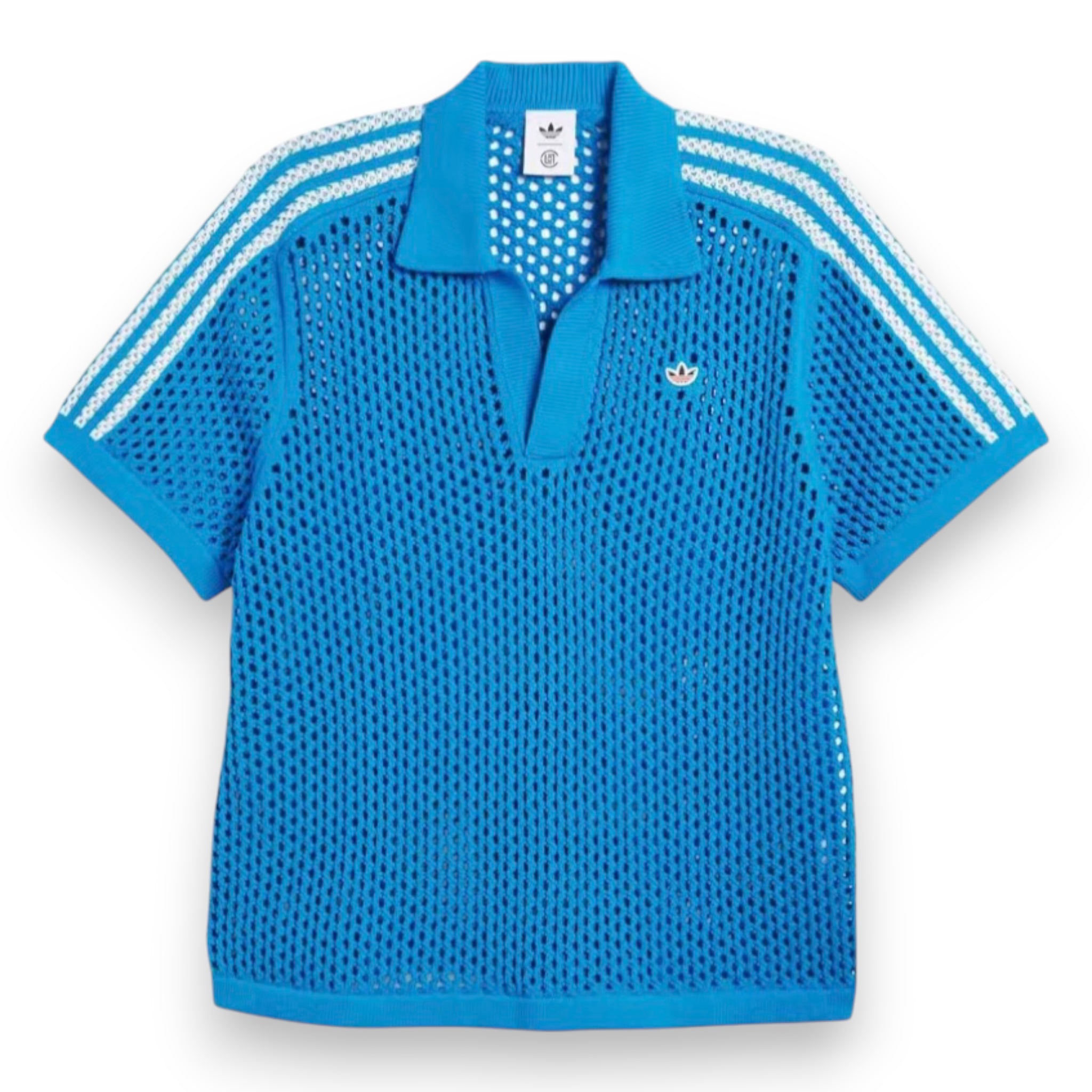 ADIDAS x EDISON CHEN CROCHET POLO SHIRT