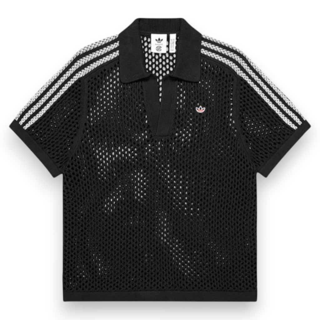 ADIDAS x EDISON CHEN CROCHET POLO SHIRT