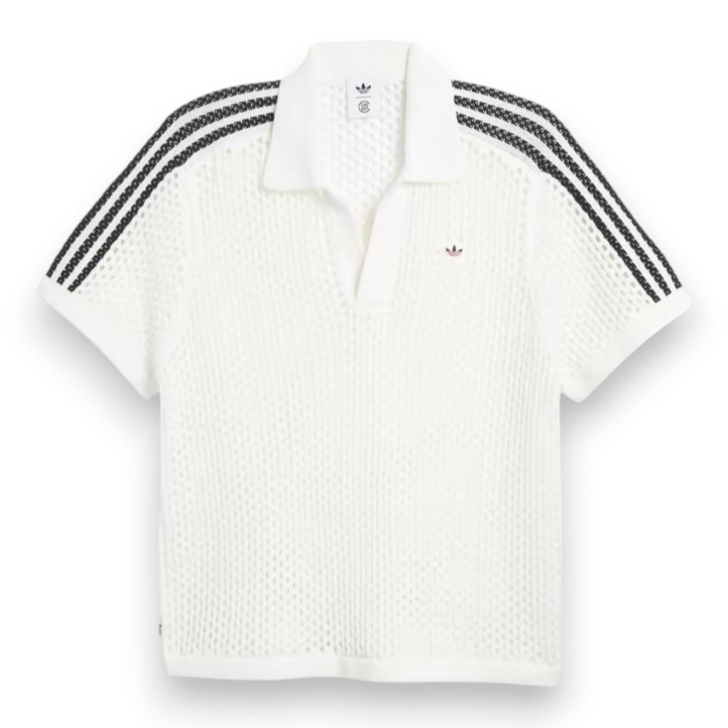 ADIDAS x EDISON CHEN CROCHET POLO SHIRT