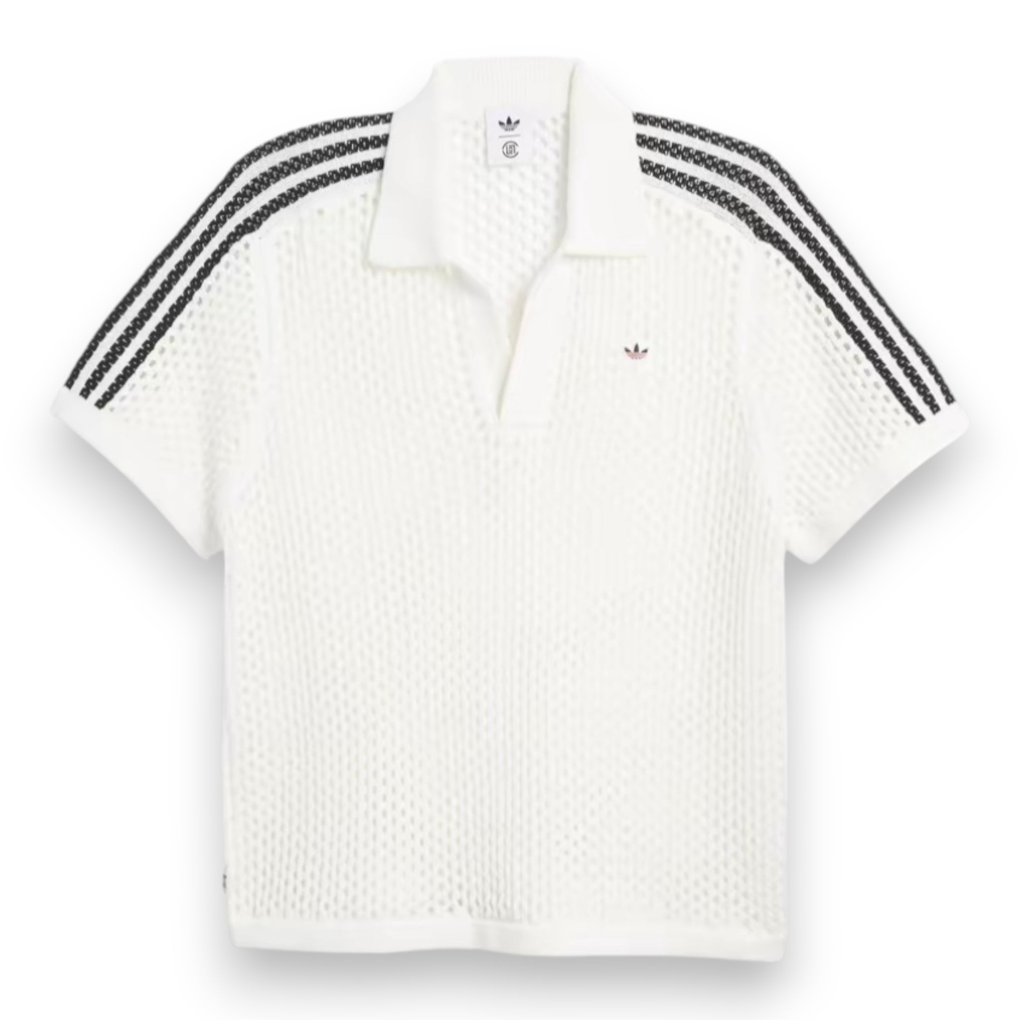 ADIDAS x EDISON CHEN CROCHET POLO SHIRT