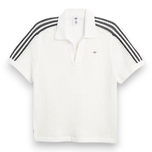 ADIDAS x EDISON CHEN CROCHET POLO SHIRT