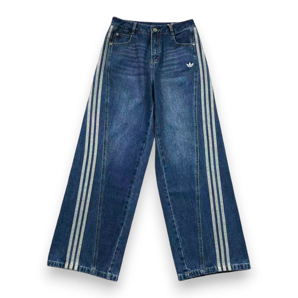 ADIDAS DENIM FIREBIRD TRACKSUIT