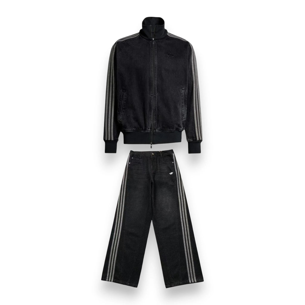 ADIDAS DENIM FIREBIRD TRACKSUIT