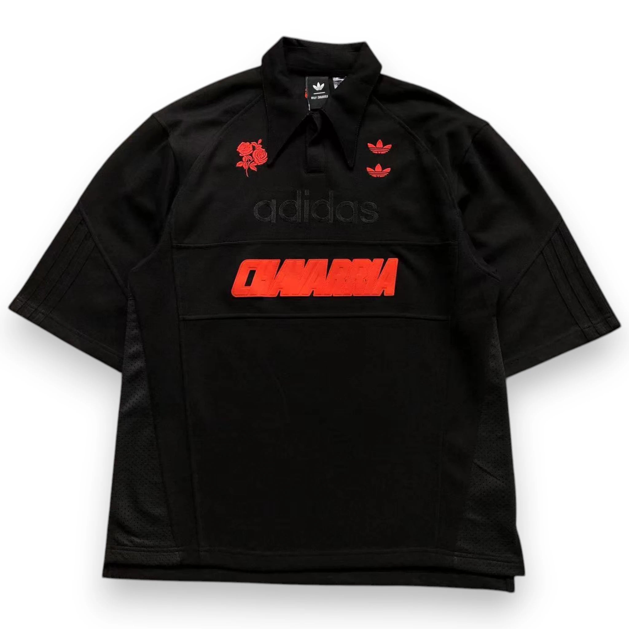 ADIDAS x WILLY CHAVARRIA POLO SHIRT 'Black'