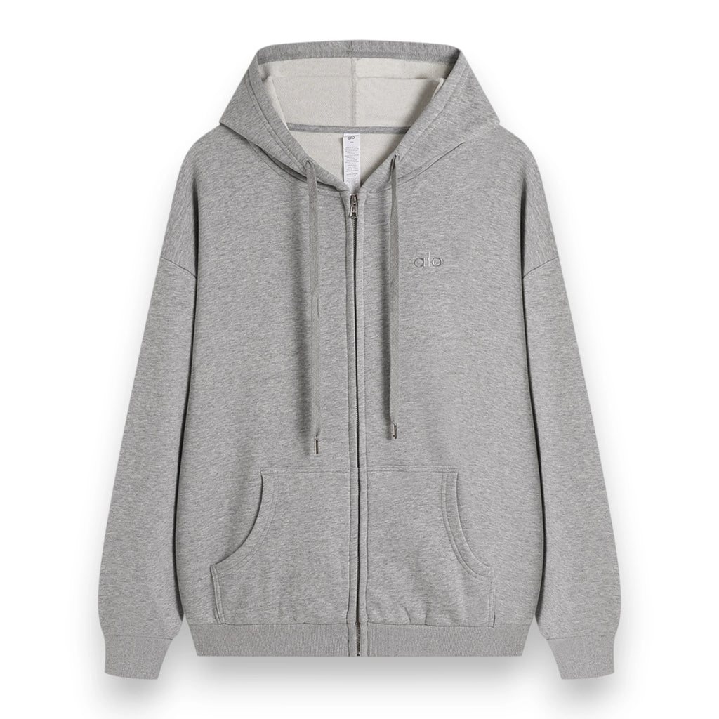 ALO ACCOLADE FULL ZIP HOODIE