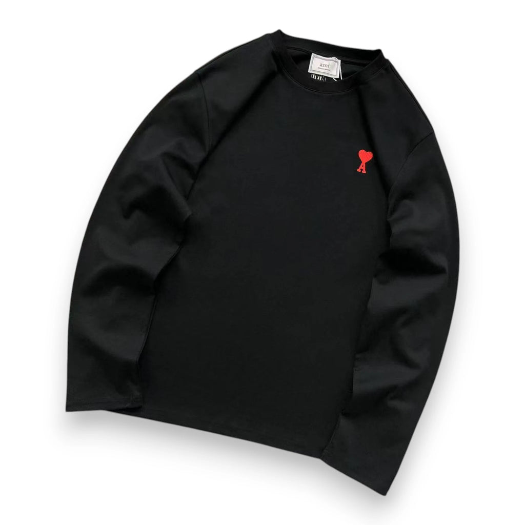AMI PARIS AMI DE COEUR LONG SLEEVES
