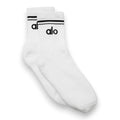 ALO UNISEX HALF-CREW THROWBACK SOCK (3 PAIRS)