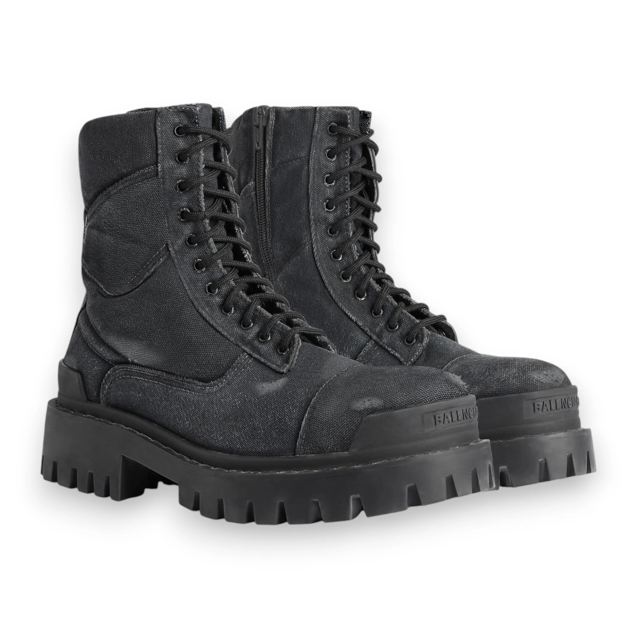 BALENCIAGA COMBAT STRIKE BOOT 'Black'