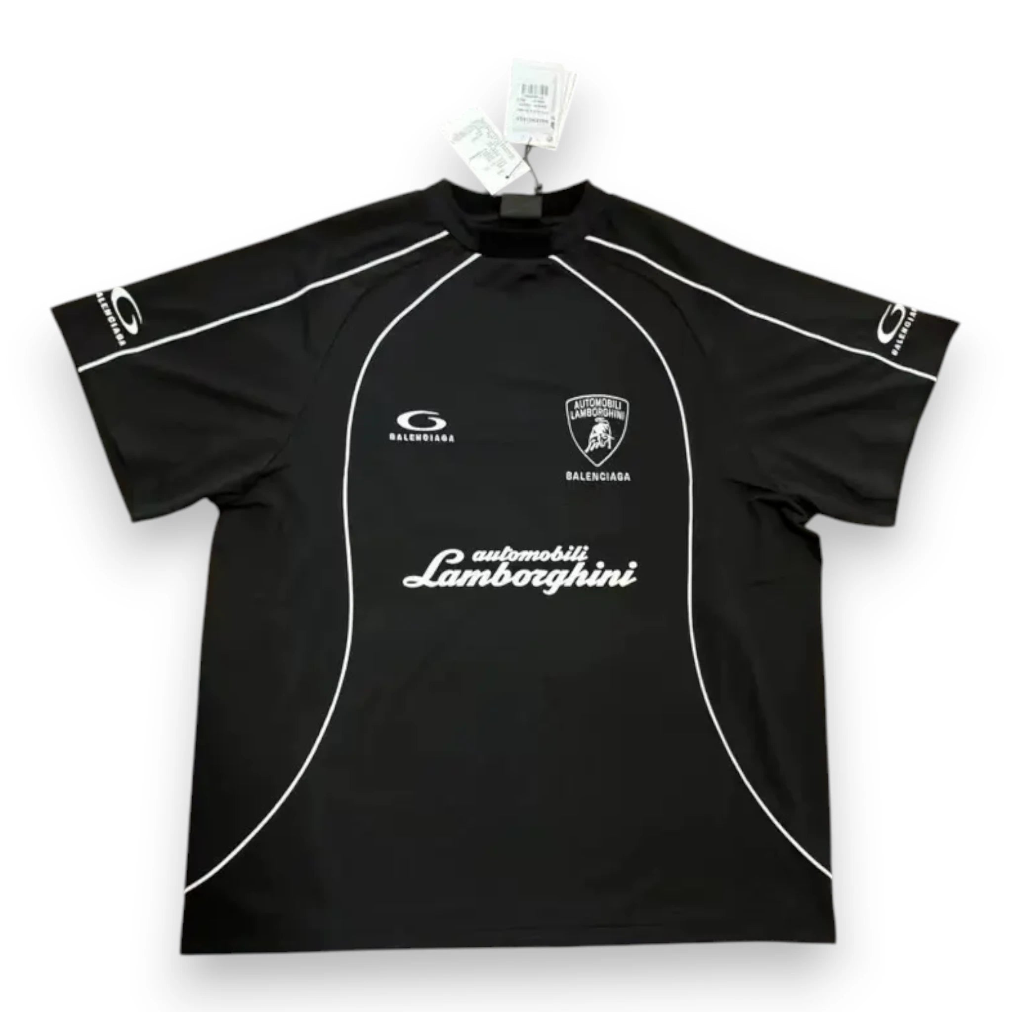 BALENCIAGA AUTOMOBIL LAMBORGHINI OVERSIZED SOCCER T-SHIRT
