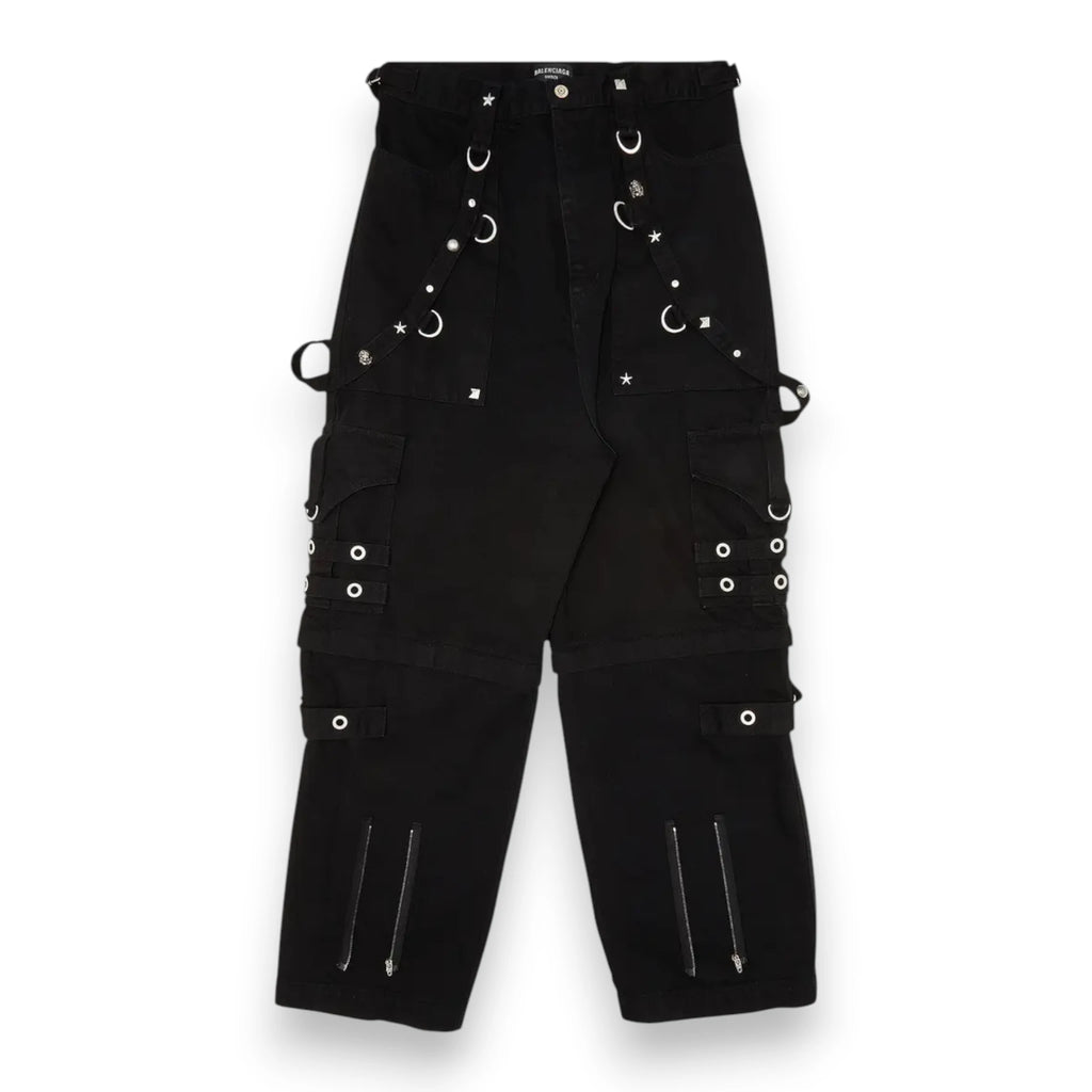 BALENCIAGA RAVER BAGGY PANTS 'Pitch Black'