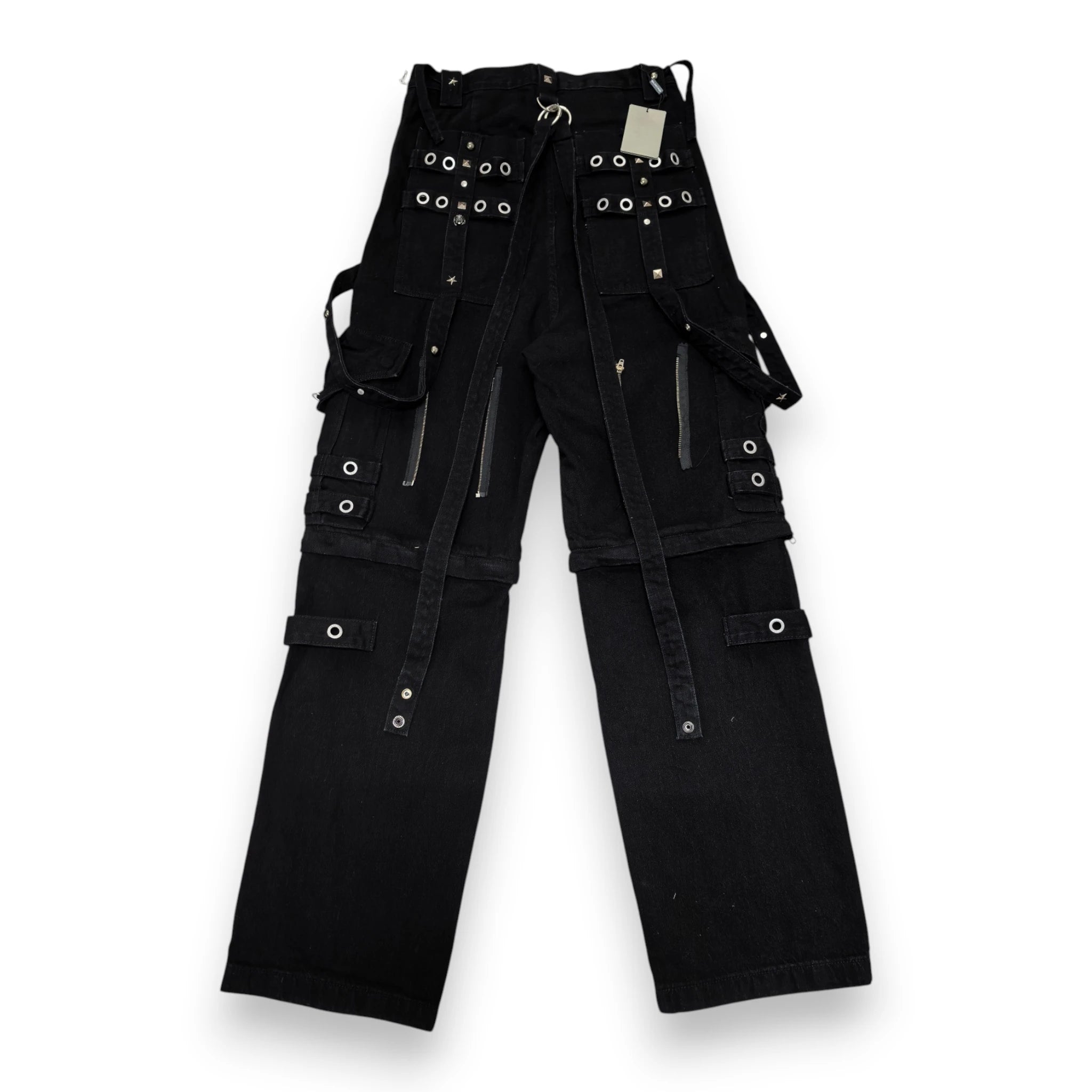 BALENCIAGA RAVER BAGGY PANTS 'Pitch Black'