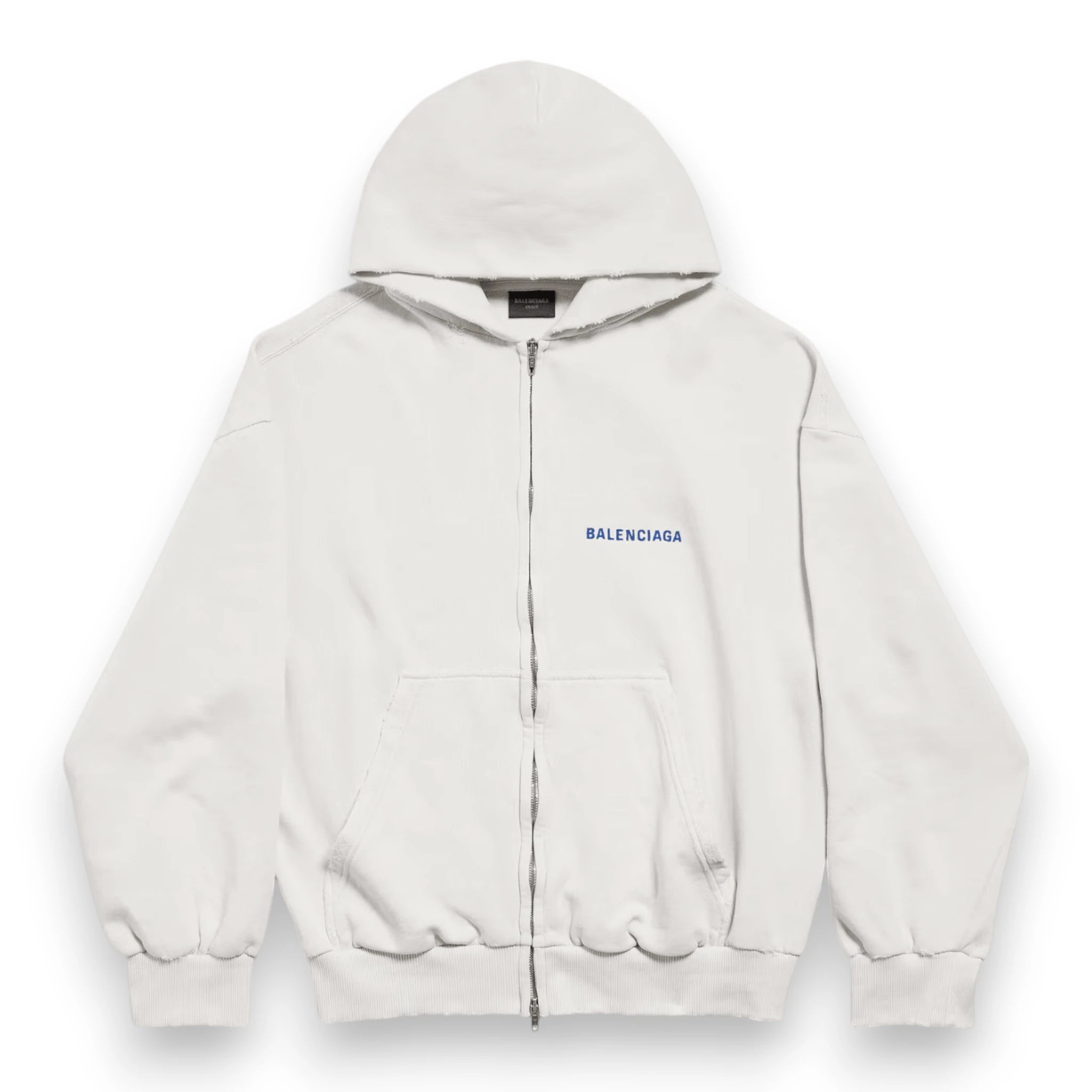 BALENCIAGA BACK ZIP-UP HOODIE