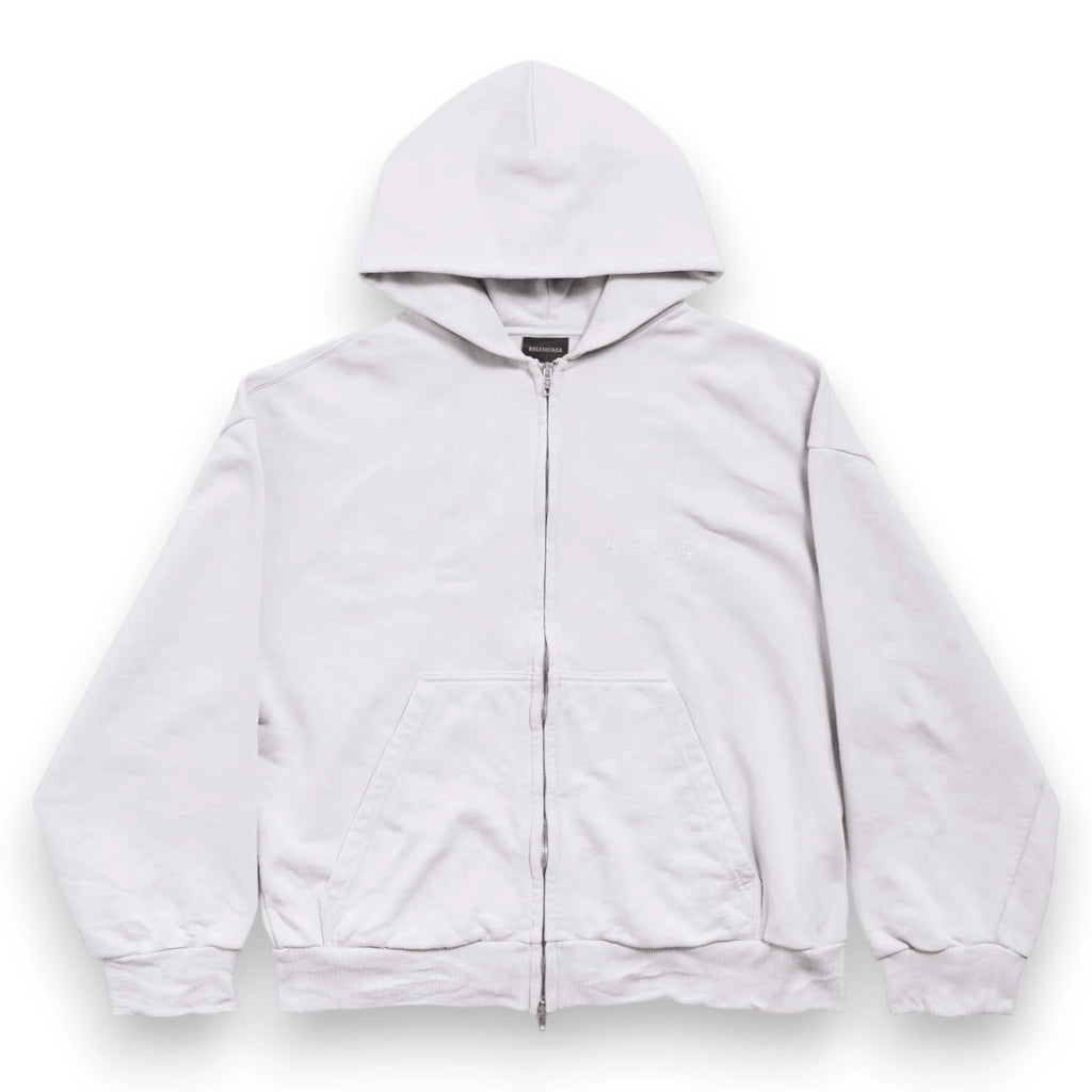BALENCIAGA BACK ZIP-UP HOODIE