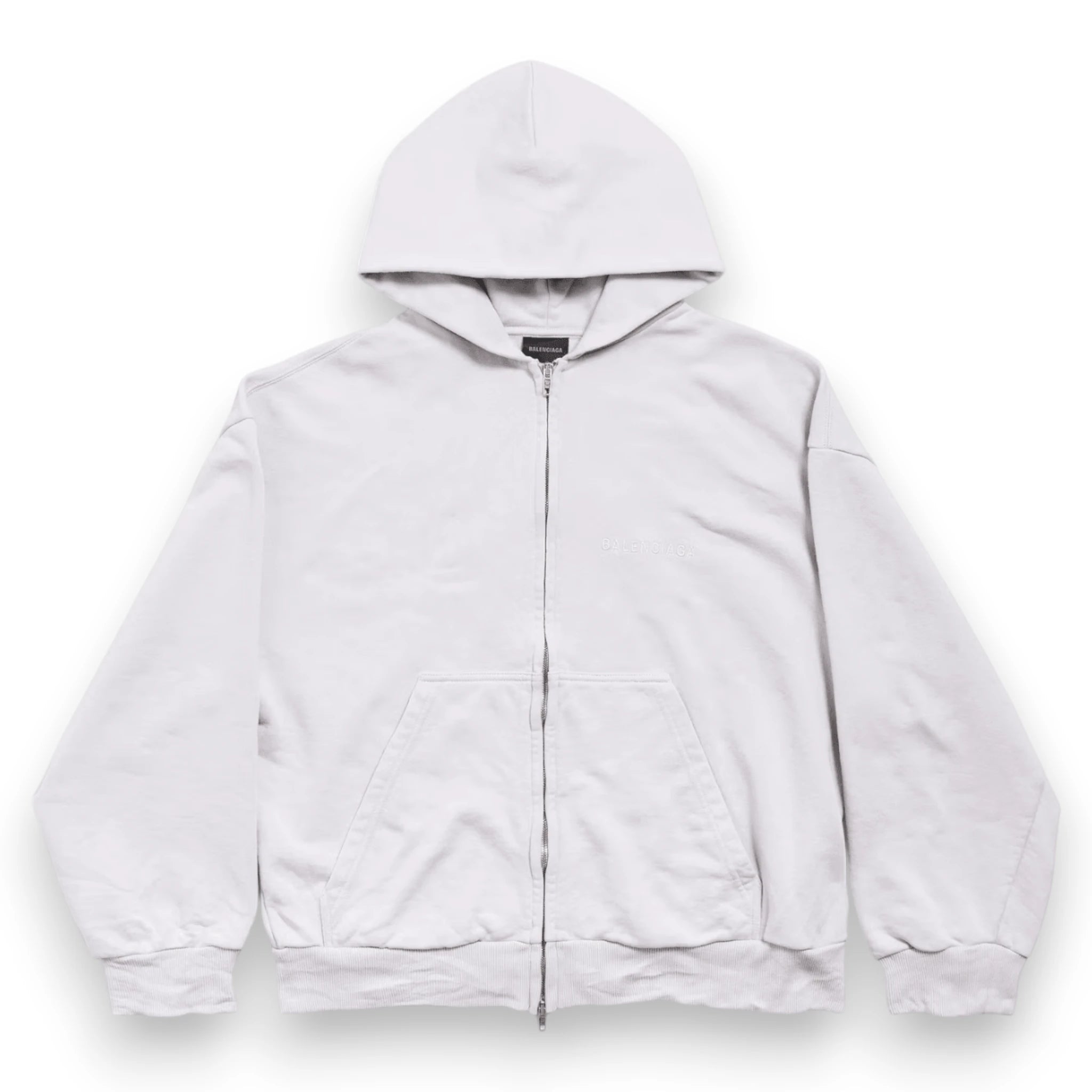 BALENCIAGA BACK ZIP-UP HOODIE
