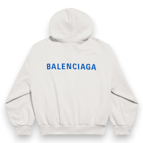 BALENCIAGA BACK ZIP-UP HOODIE