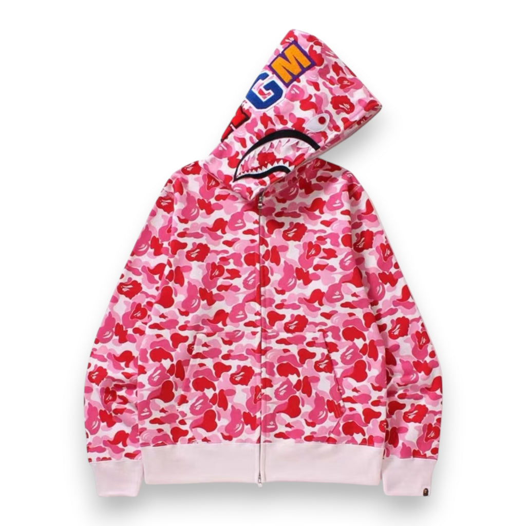 BAPE BIG ABC CAMO SHARK FULL ZIP