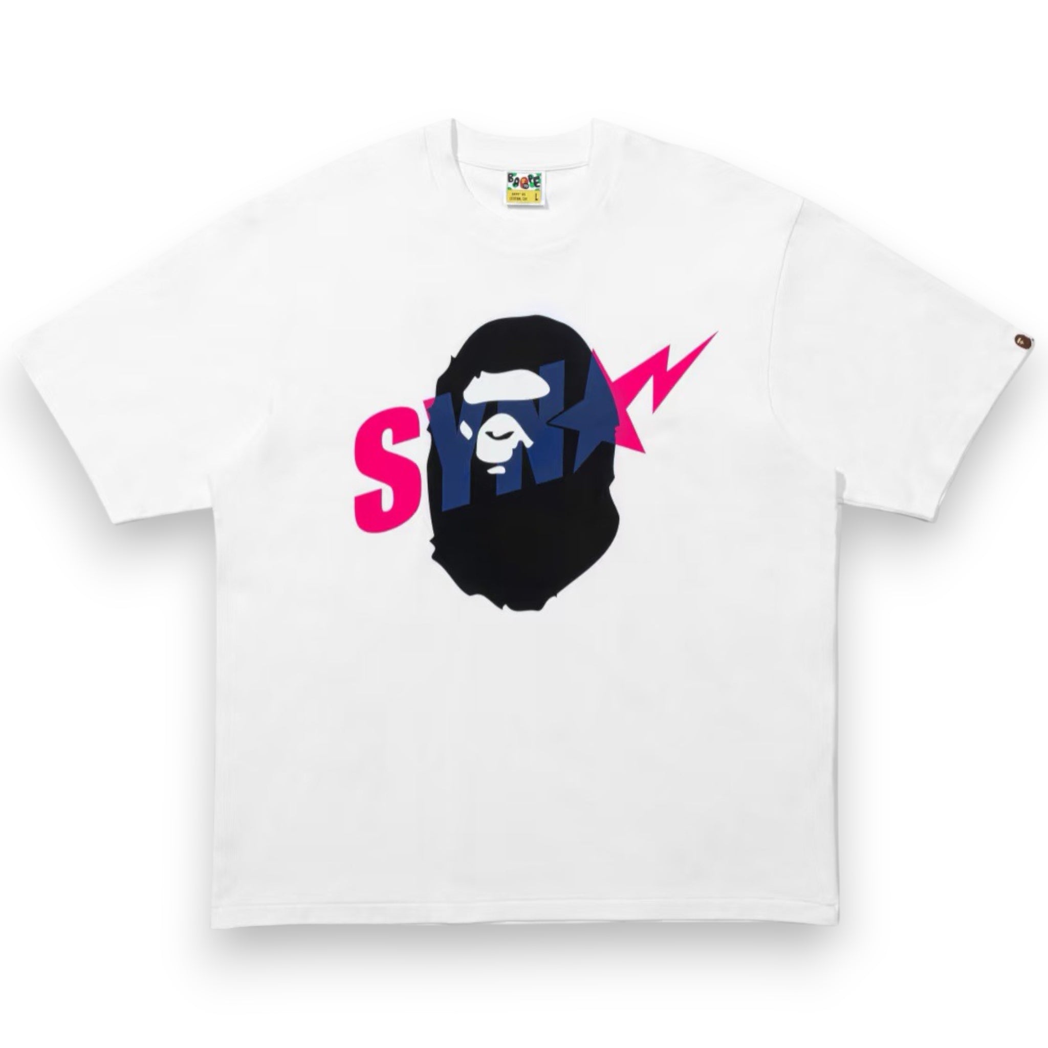 BAPE X SPOTIFY X SYNA APE HEAD TEE