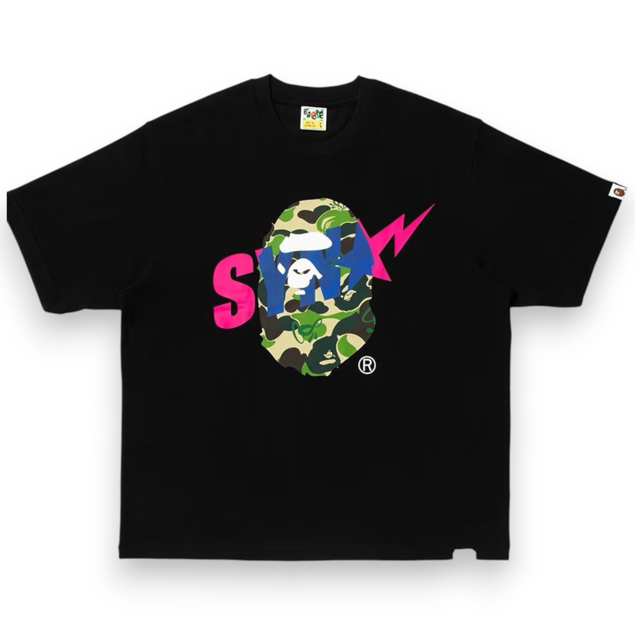 BAPE X SPOTIFY X SYNA APE HEAD TEE