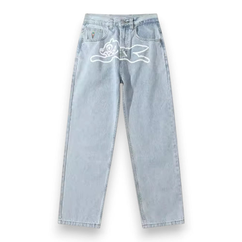 BBC ICECREAM RUNNING DOG DOUBLE SCOOP DENIM PANTS
