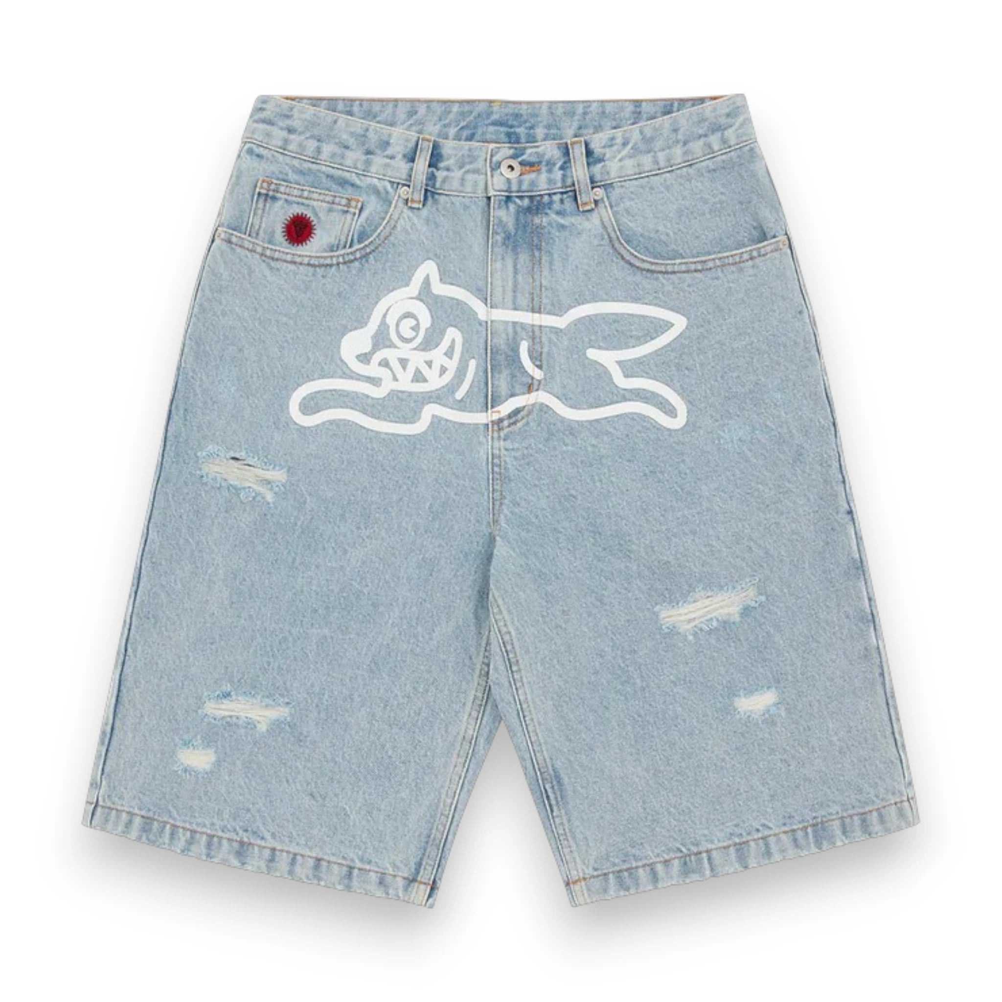 BBC ICECREAM RUNNING DOG DENIM SHORTS