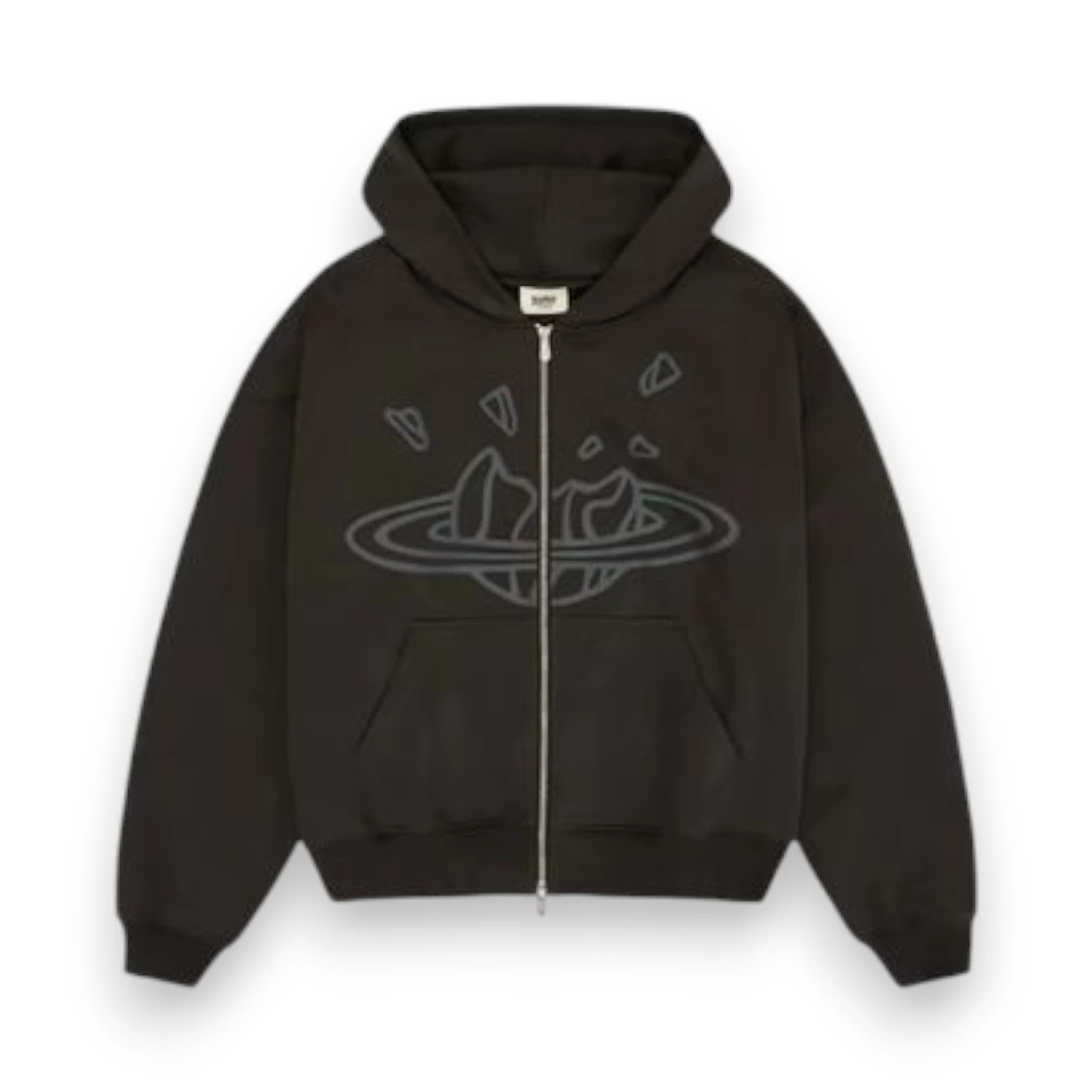 BROKEN PLANET BASICS HOODIE 'Soot Black'