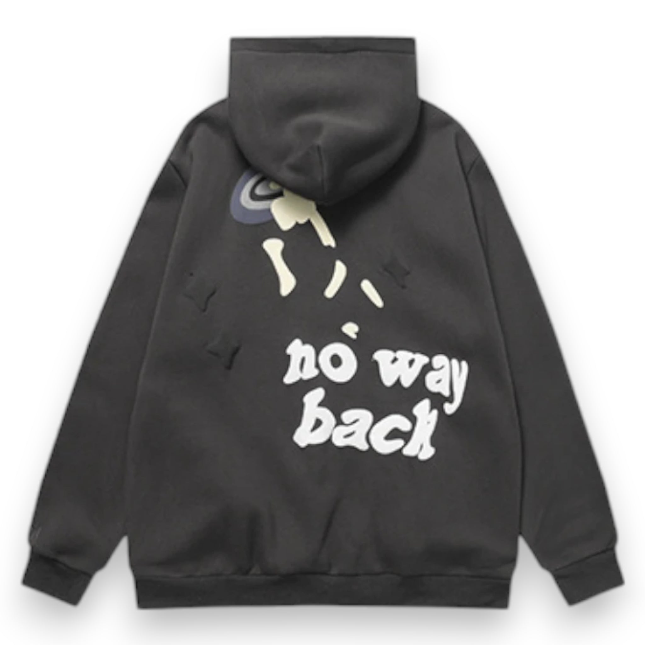 BROKEN PLANET TRAPPED IN TIME HOODIE 'Soot Black'