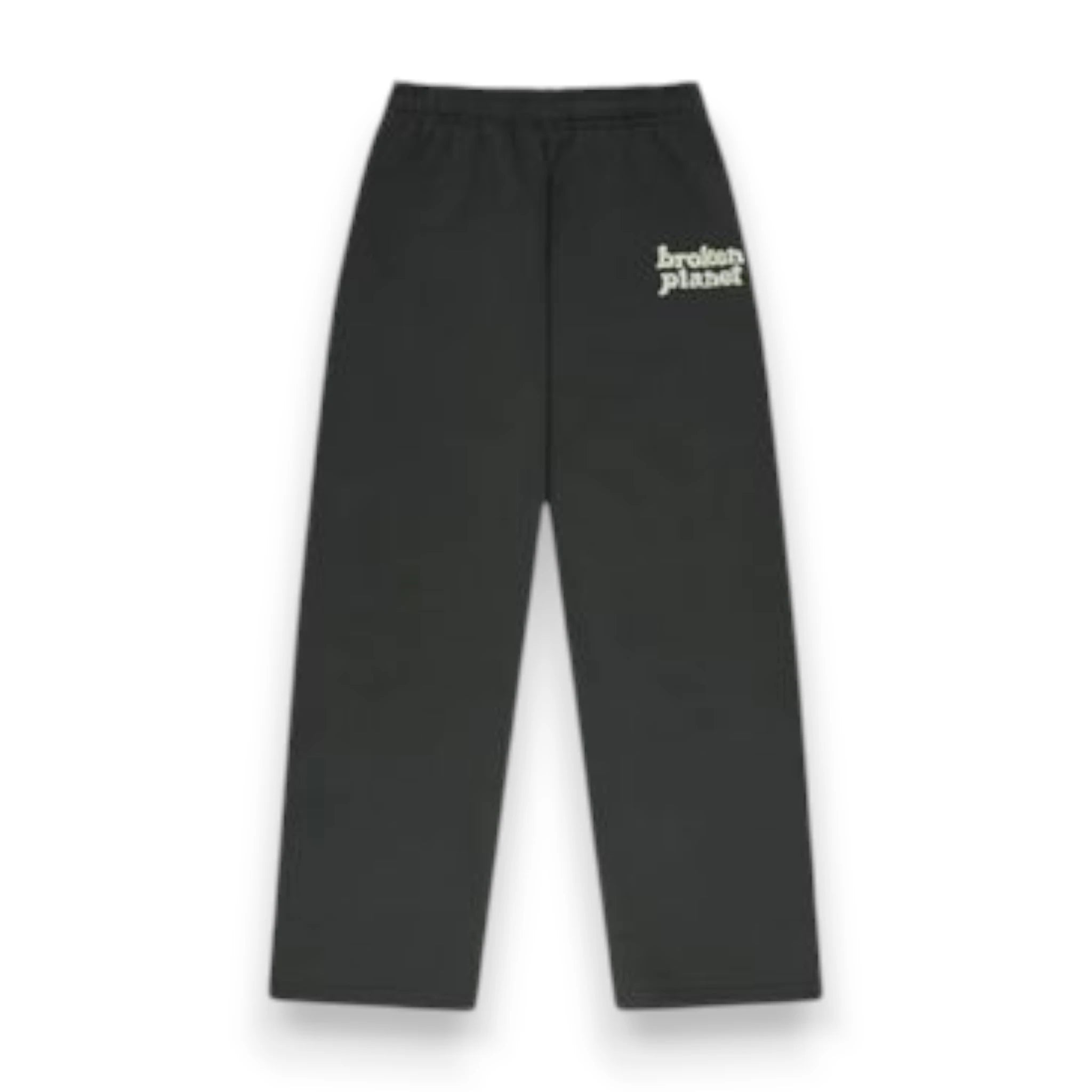 BROKEN PLANET STRAIGHT-LEG SWEATPANTS SS25 'Soot Black'
