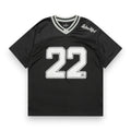 BROKEN PLANET FOOTBALL JERSEY 'Black/Silver'