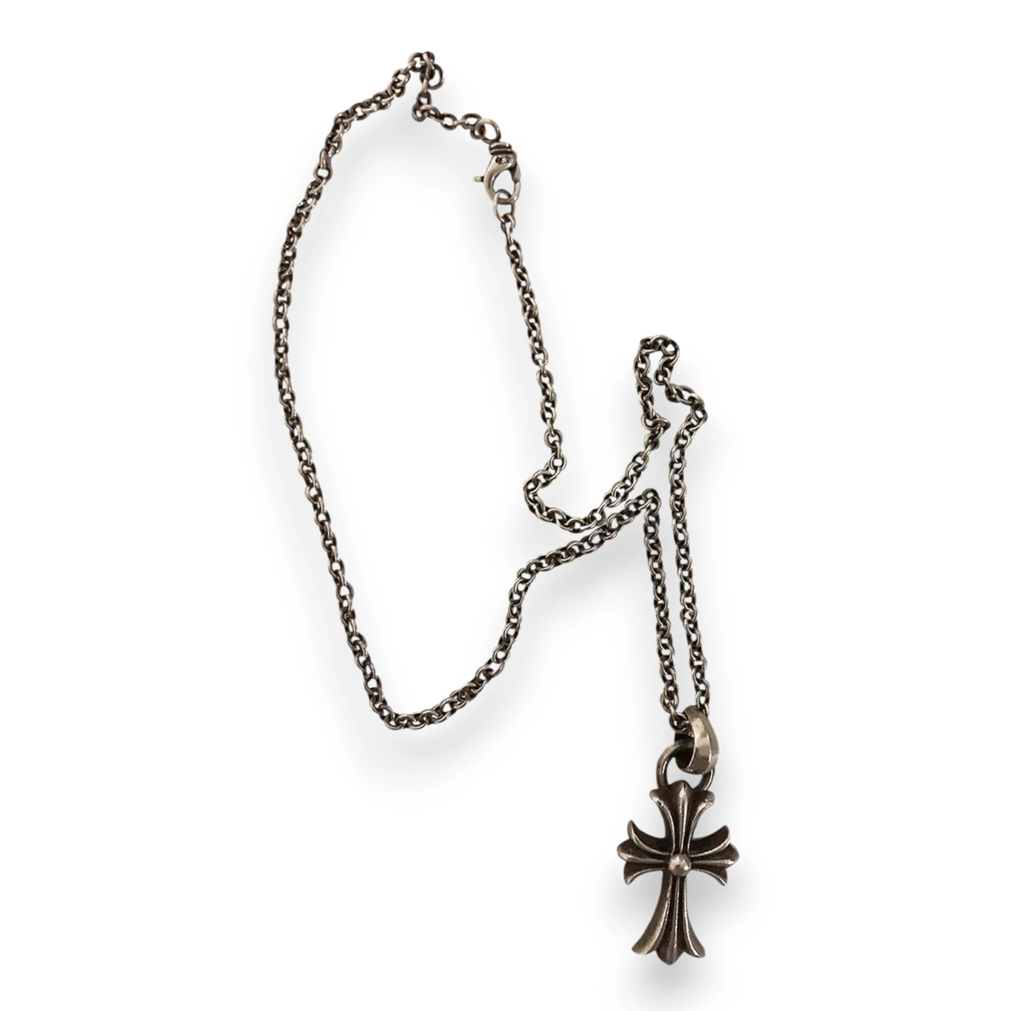 CHROME HEARTS CROSS WITH VAIL PENDANT