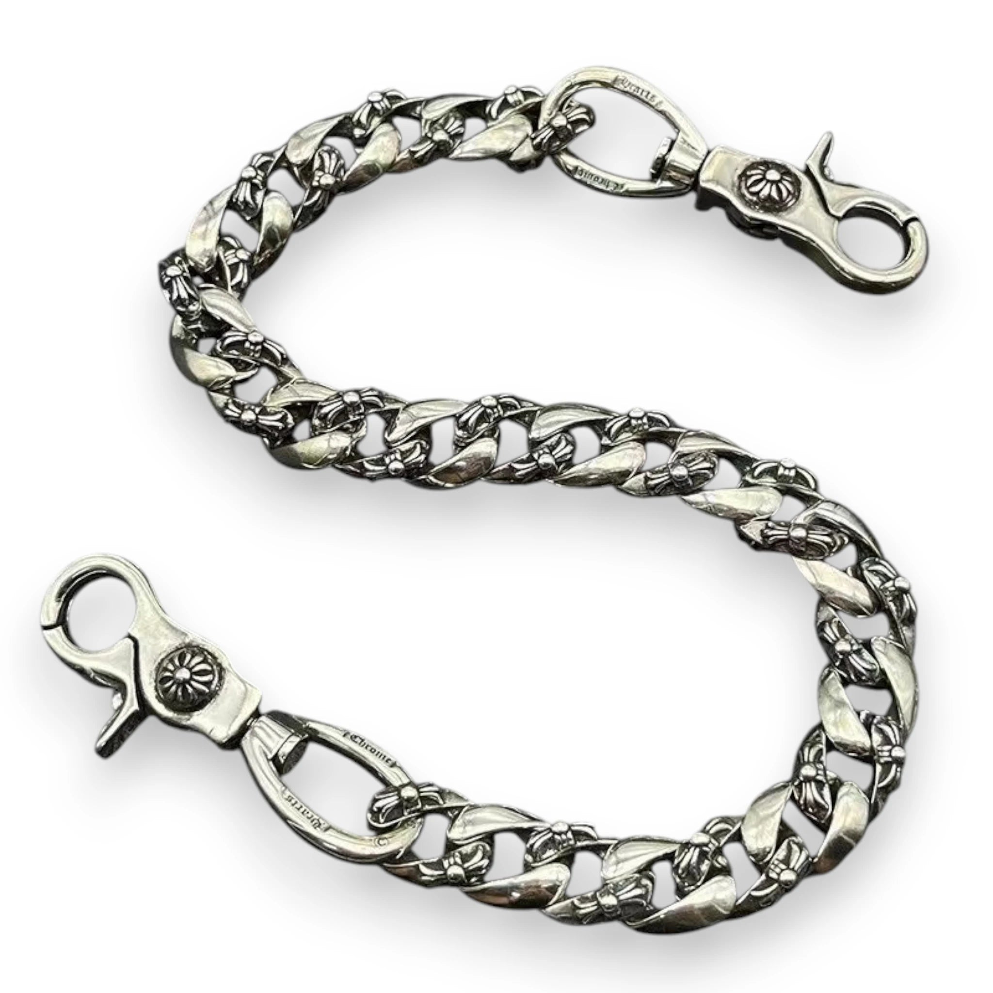 CHROME HEARTS FANCY CUBAN LINK WALLET CHAIN
