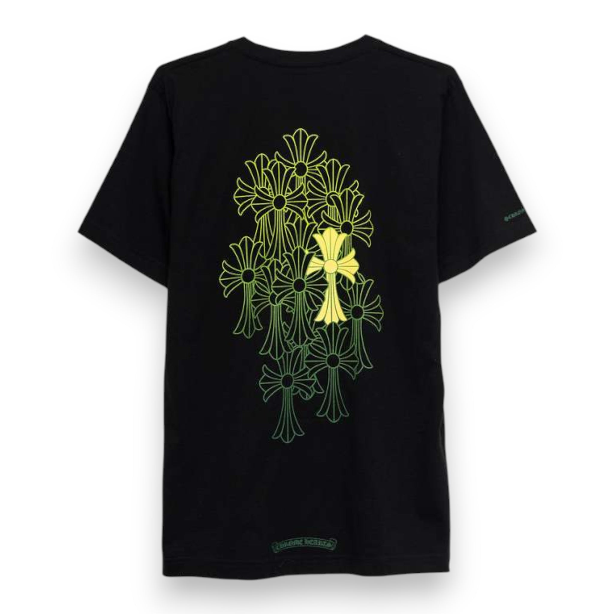 CHROME HEARTS CEMETERY T-SHRIT 'Black/Yellow/Green'