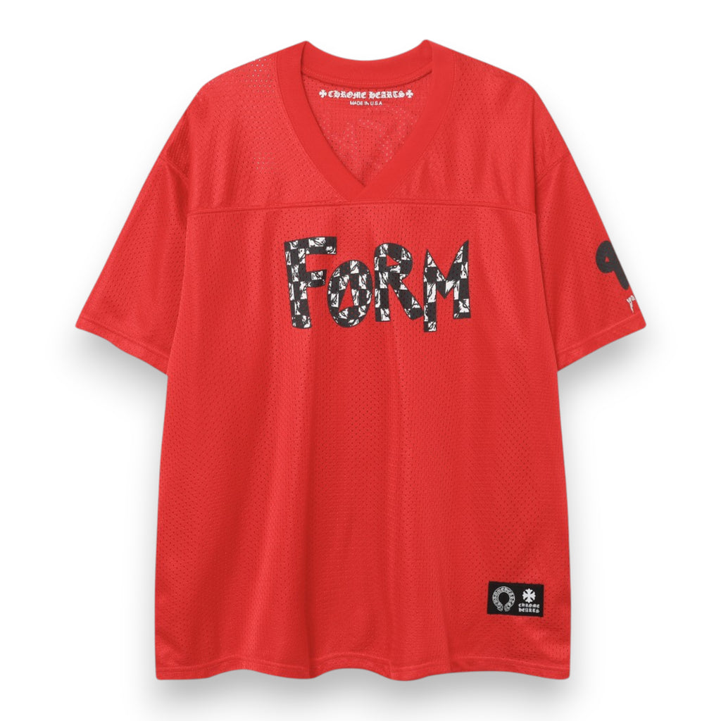 CHROME HEARTS x MATTY BOY "TEAM" MESH WARM UP JERSEY