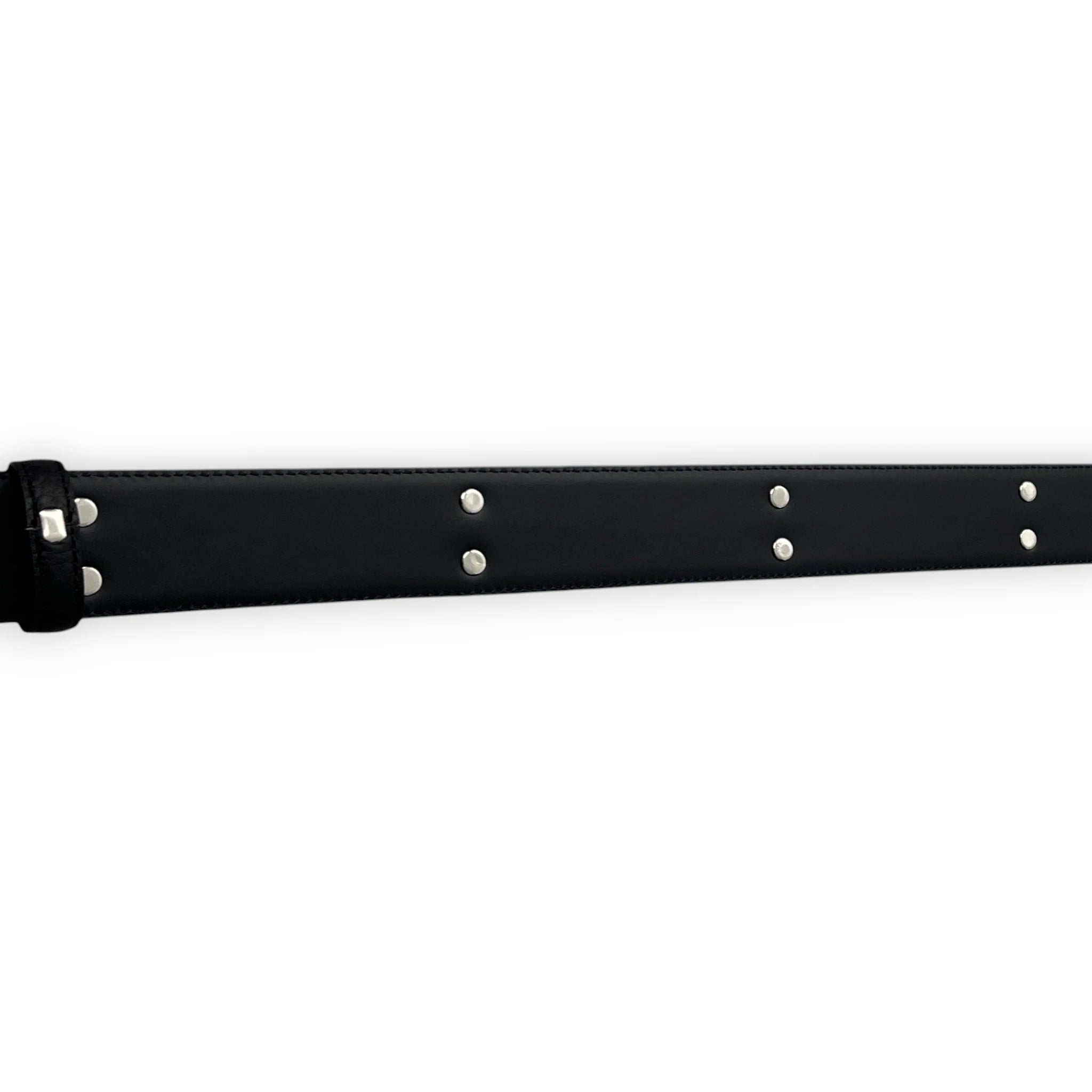 CHROME HEARTS CEMETERY CROSS BUCKLE BELT