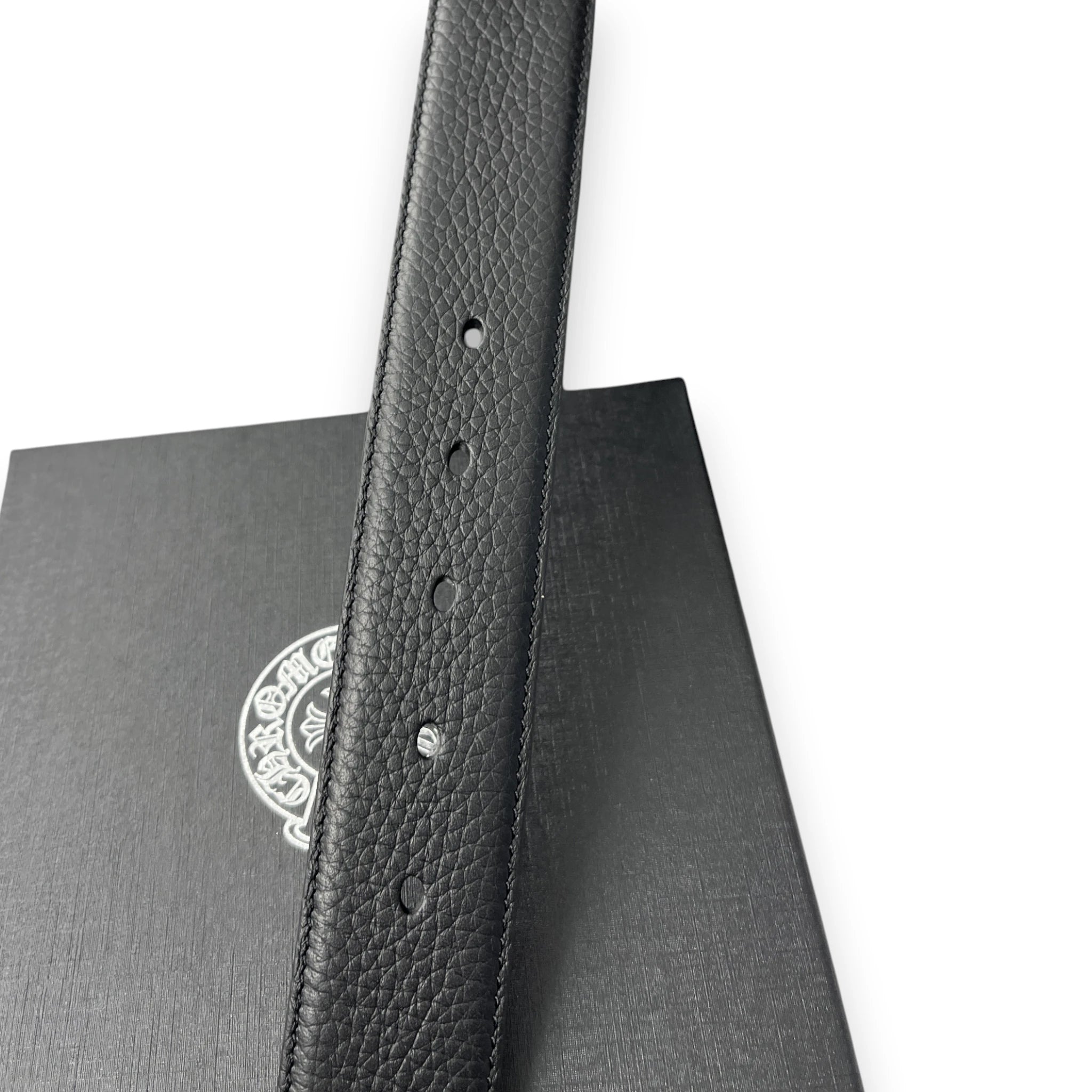 CHROME HEARTS CEMETERY CROSS BUCKLE BELT