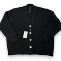 CHROME HEARTS WAFFLE THERMAL CROSS PATCH SWEATER