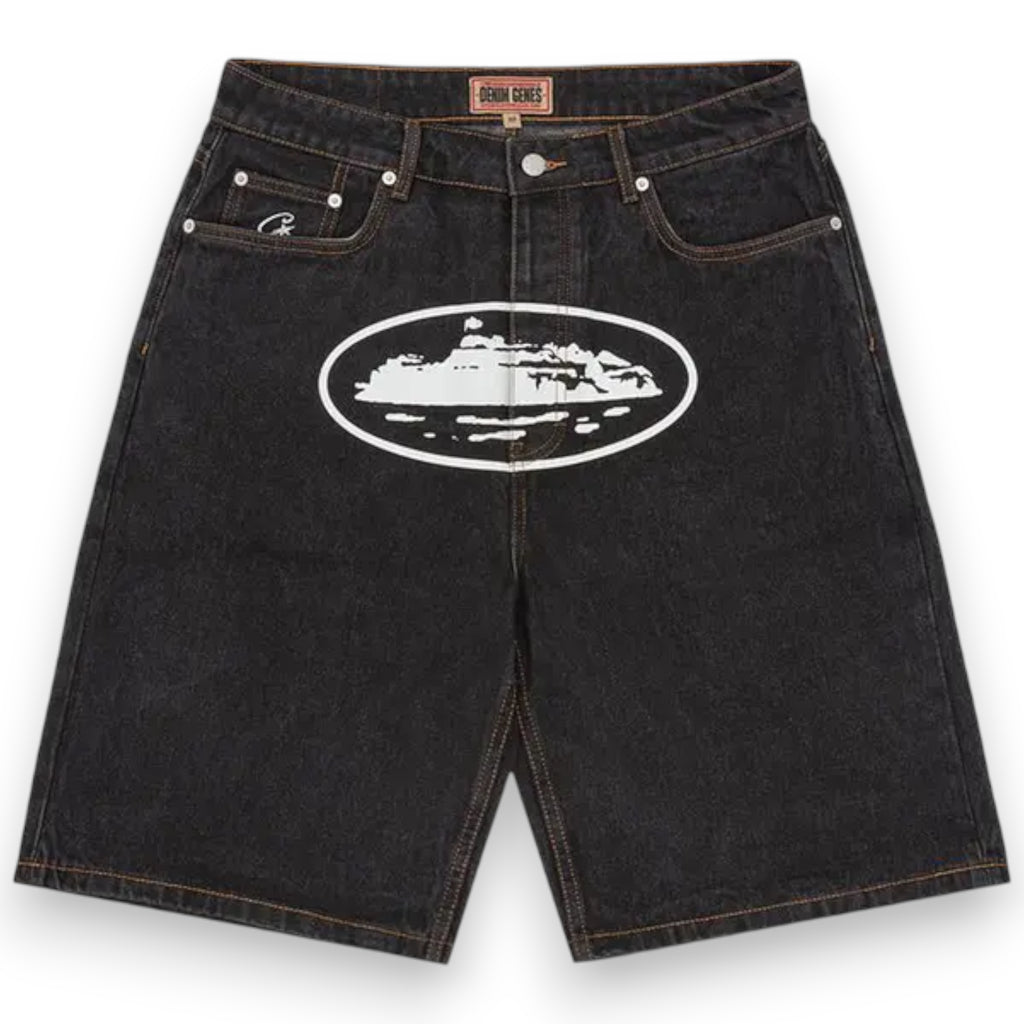 CORTEIZ ALCATRAZ DENIM SHORTS