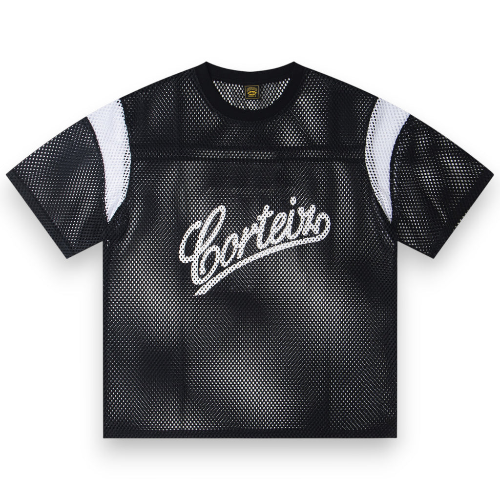 CORTEIZ OPEN MESH PANEL JERSEY