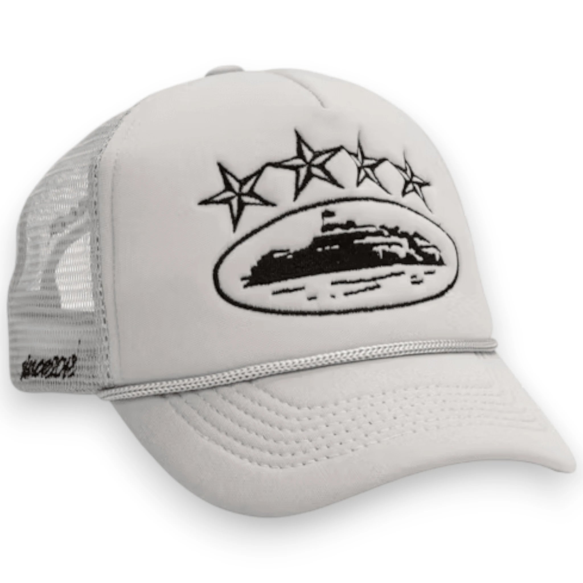 CORTEIZ 4STARZ ALCATRAZ TRUCKER HAT 'Grey'