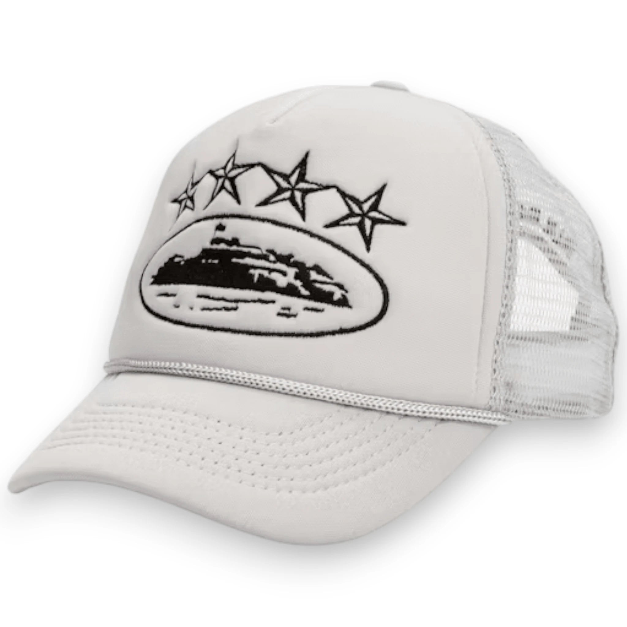 CORTEIZ 4STARZ ALCATRAZ TRUCKER HAT 'Grey'