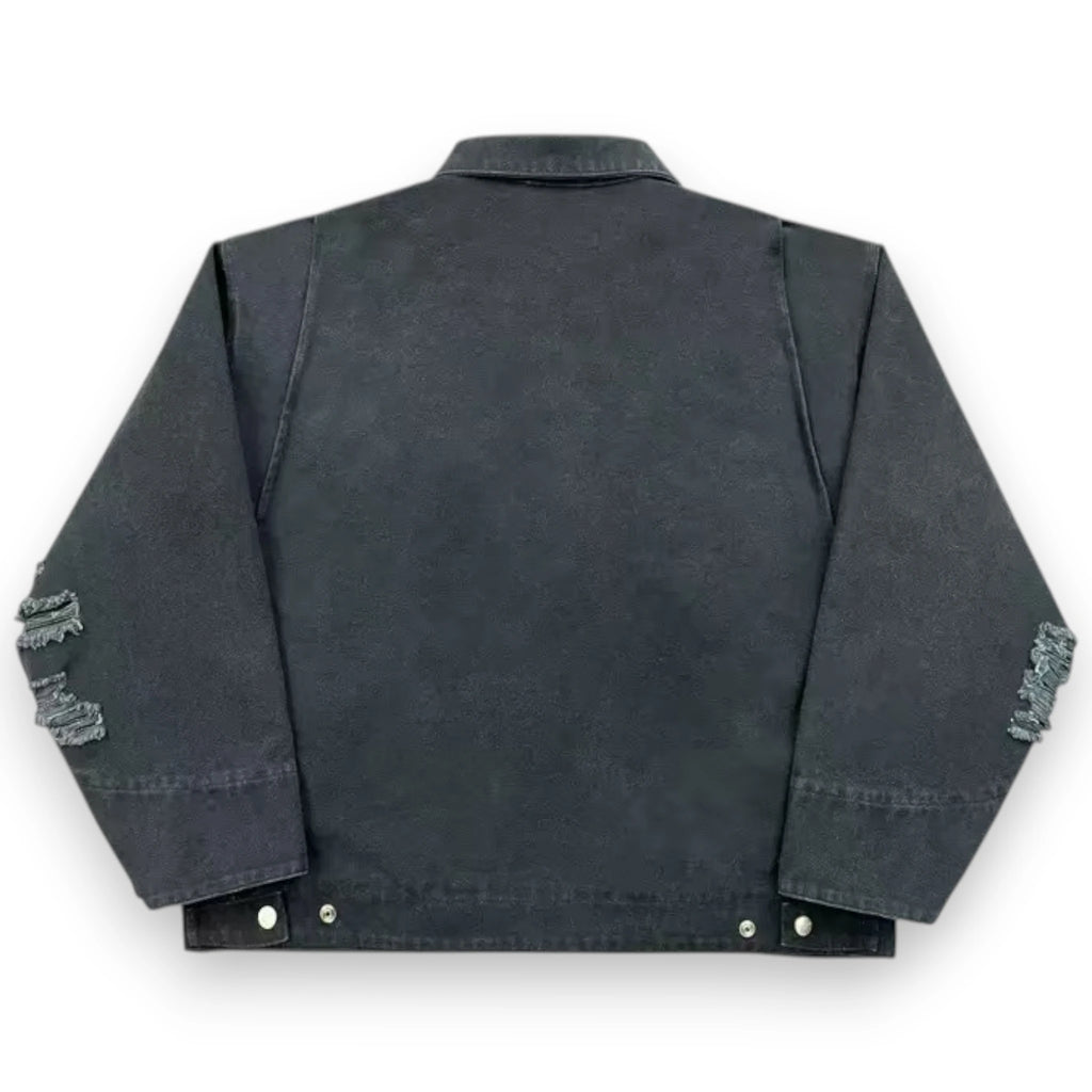 ENFANTS RICHES DEPRIMES LOGO DISTRESSED JACKET