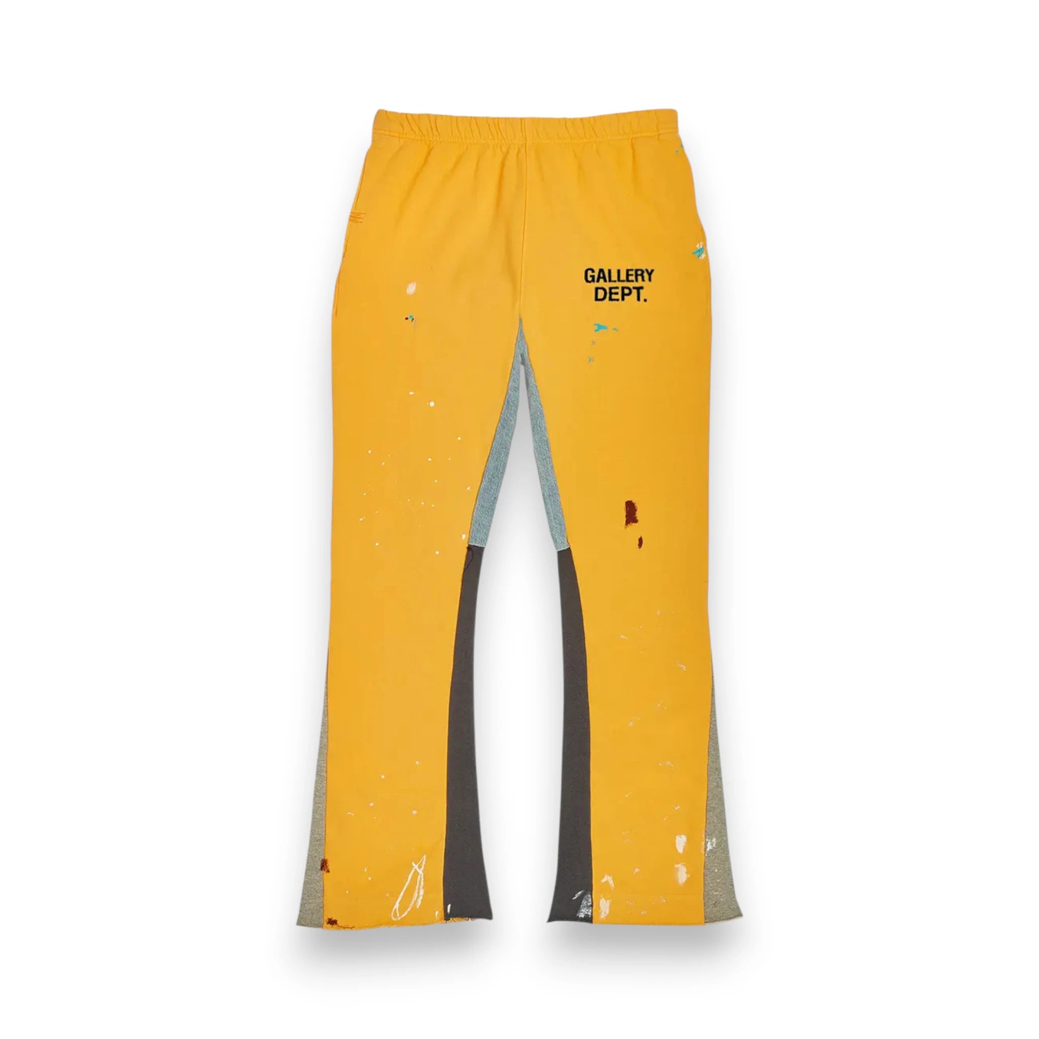 GALLERY DEPT. GD PAINTED FLARE SWEATPANT 'Gold'