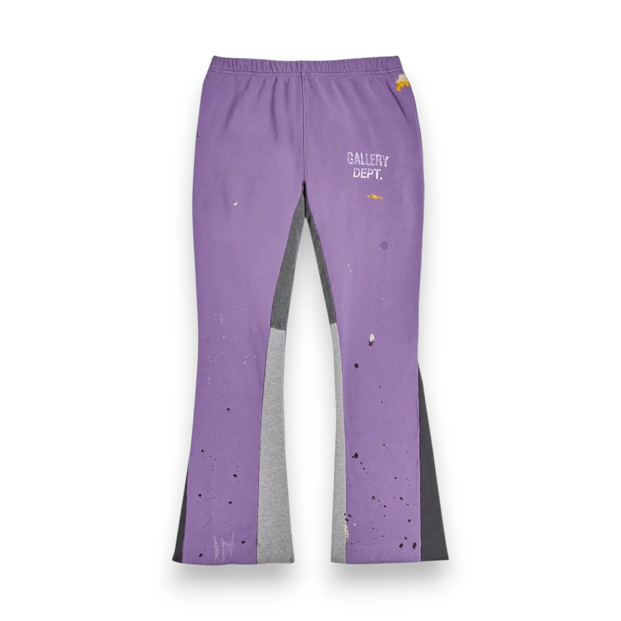 GALLERY DEPT. GD PAINTED FLARE SWEAPANTS 'Purple'