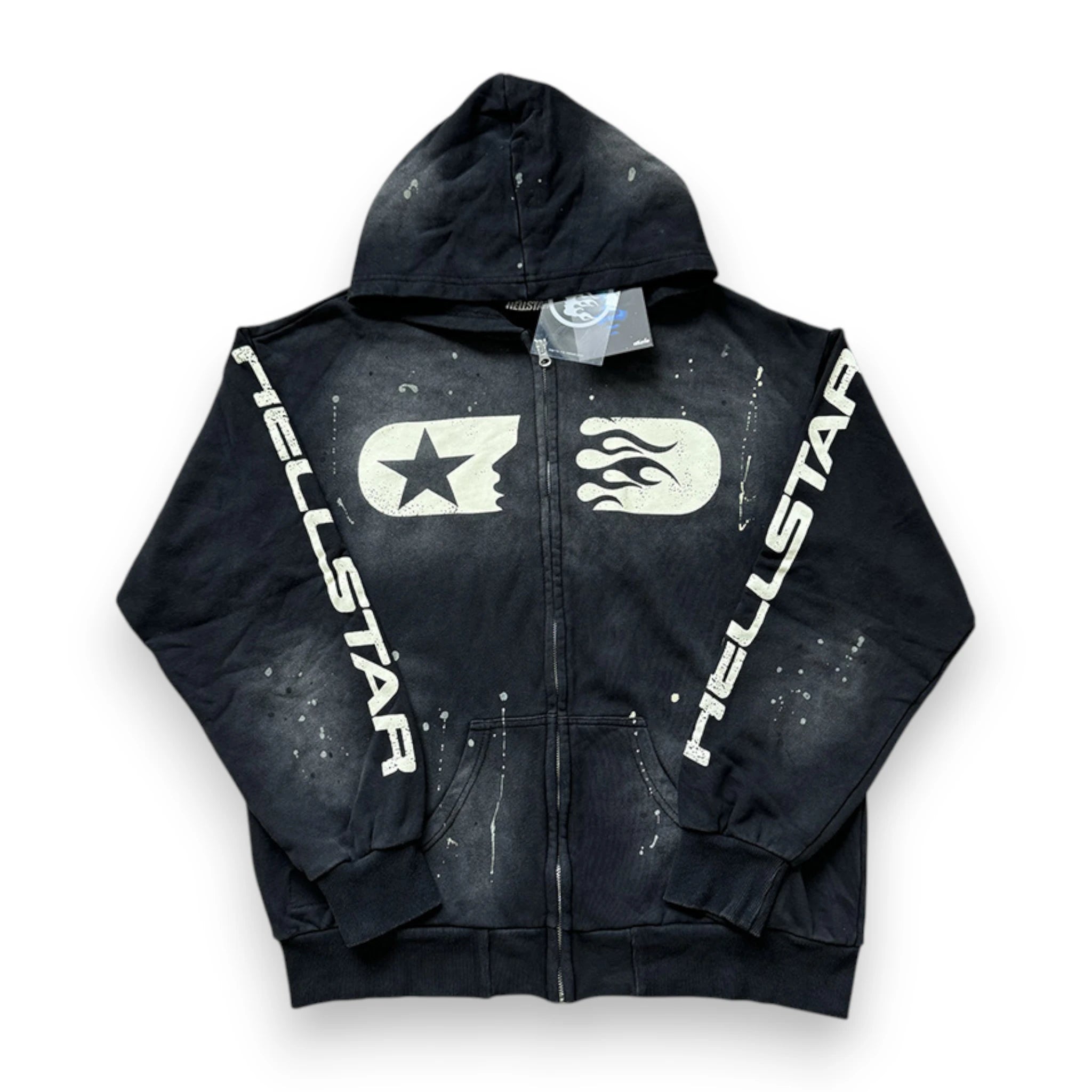 HELLSTAR STUDIOS ZIP-UP HOODIE