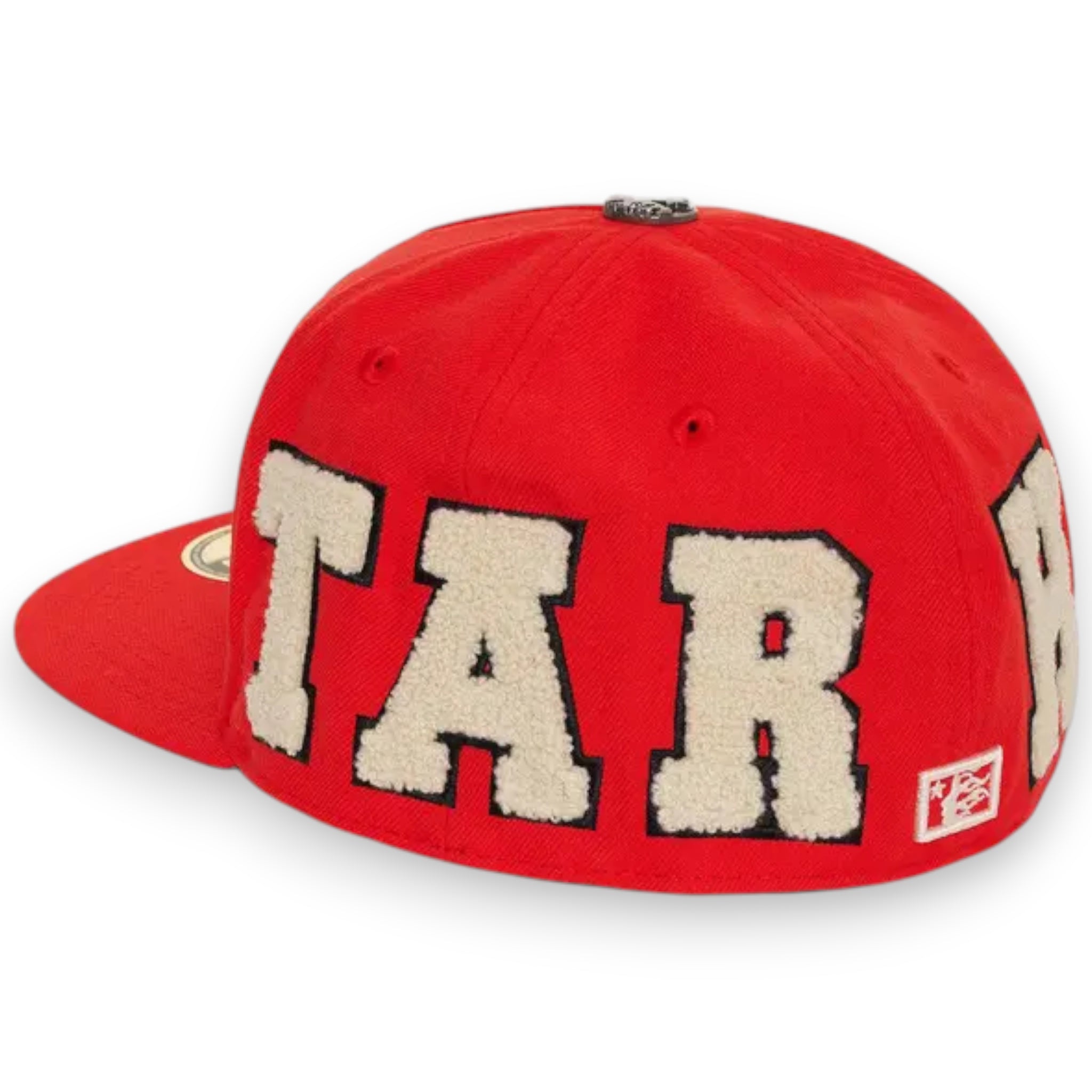 HELLSTAR OG PATCH FITTED HAT 'Red'