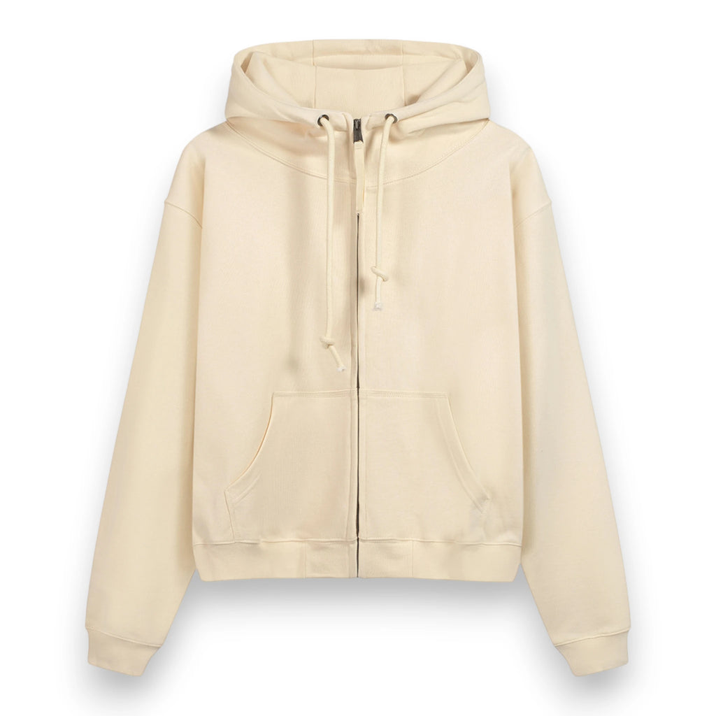 MAISON MARGIELA ZIP-UP DRAWSTRING HOODIE